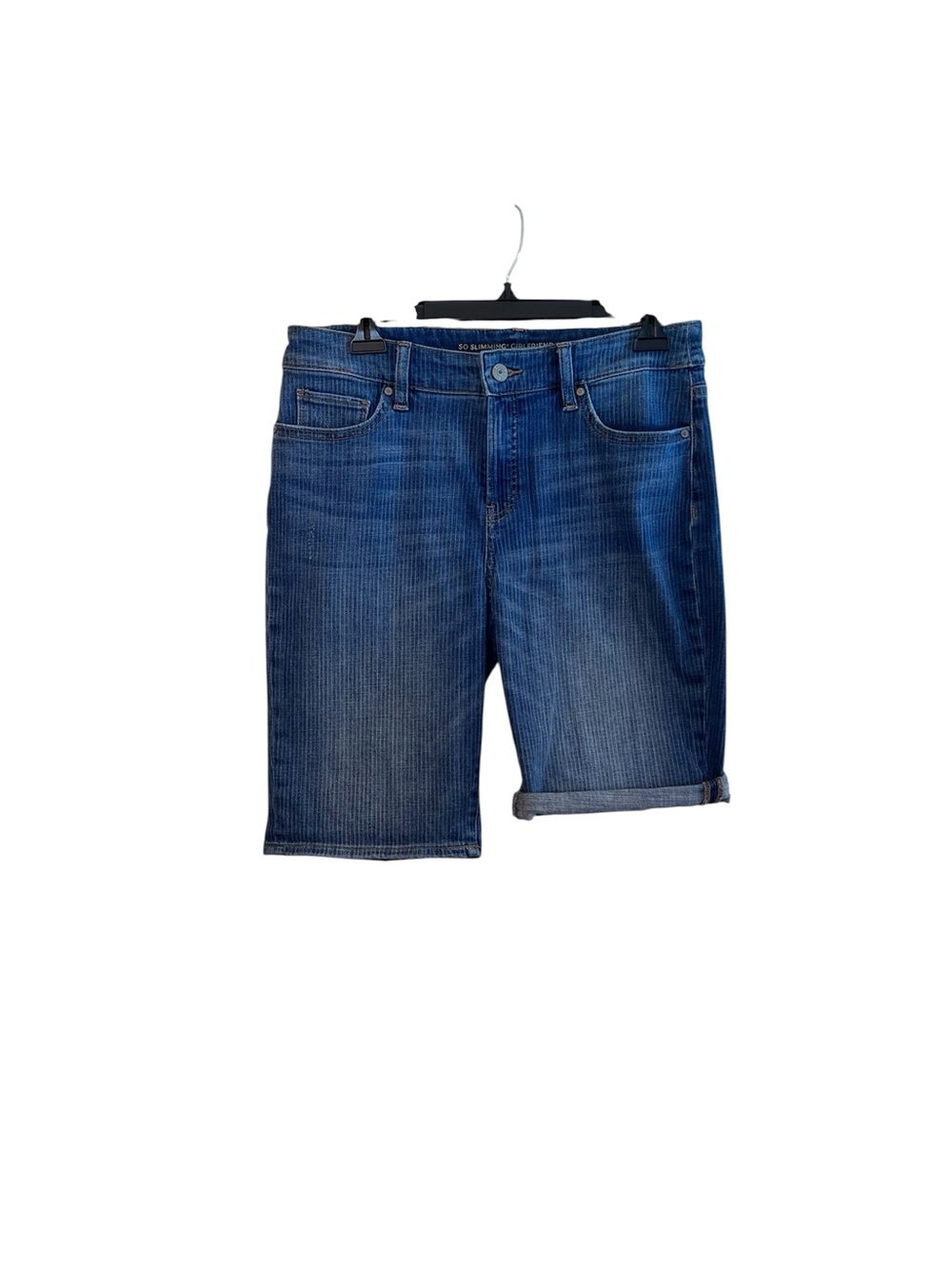 Chico’s so slimming girlfriend denim shorts